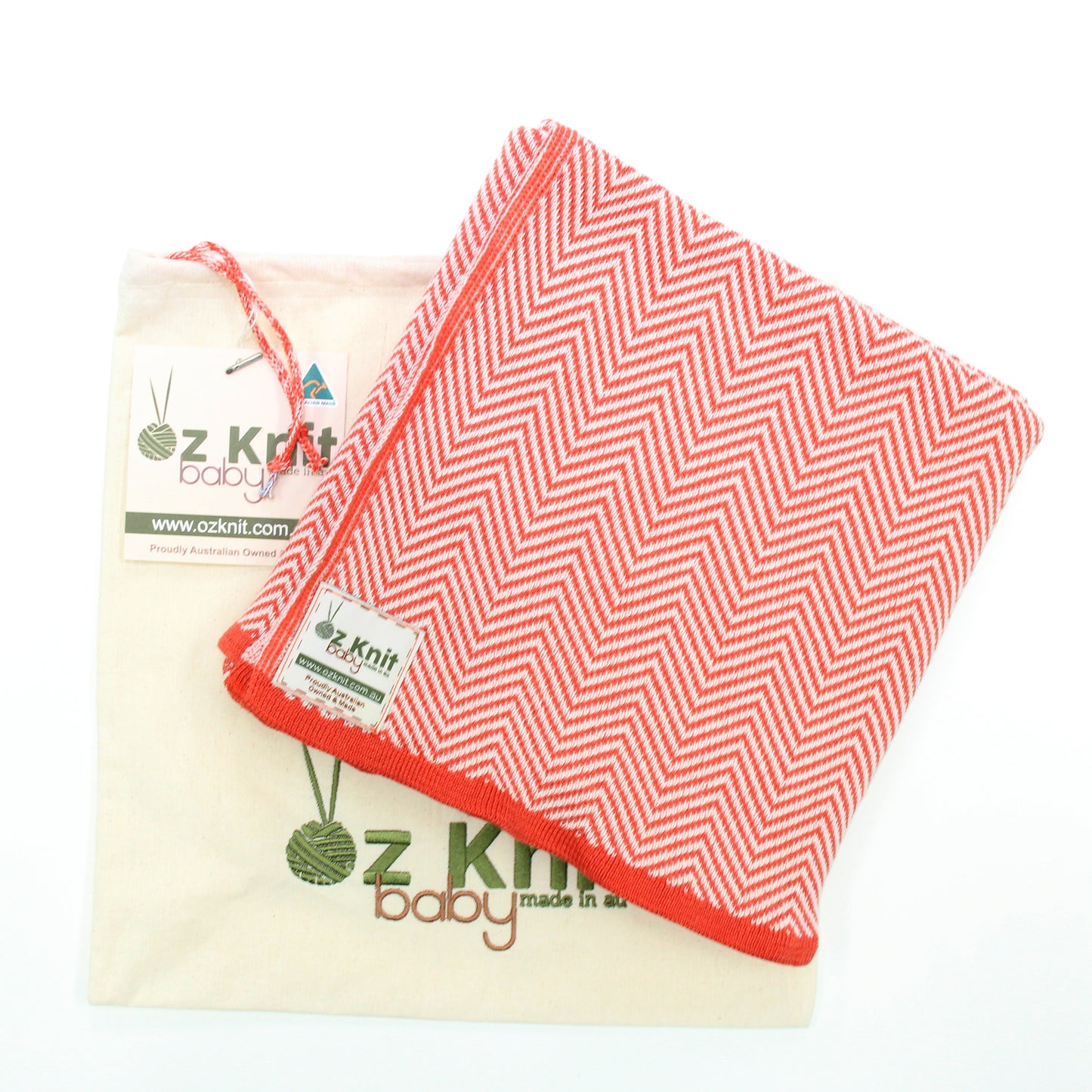 Herringbone Baby Blanket