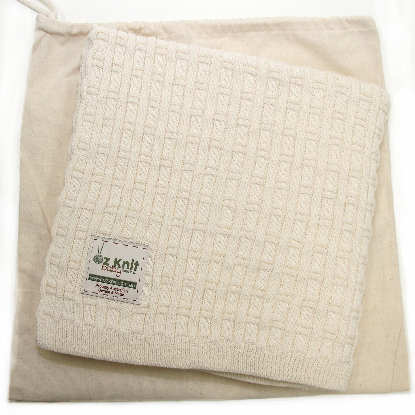 Bamboo Stitch Baby Blanket