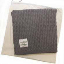 Load image into Gallery viewer, Bamboo Stitch Blanket - 100cm x 100cm