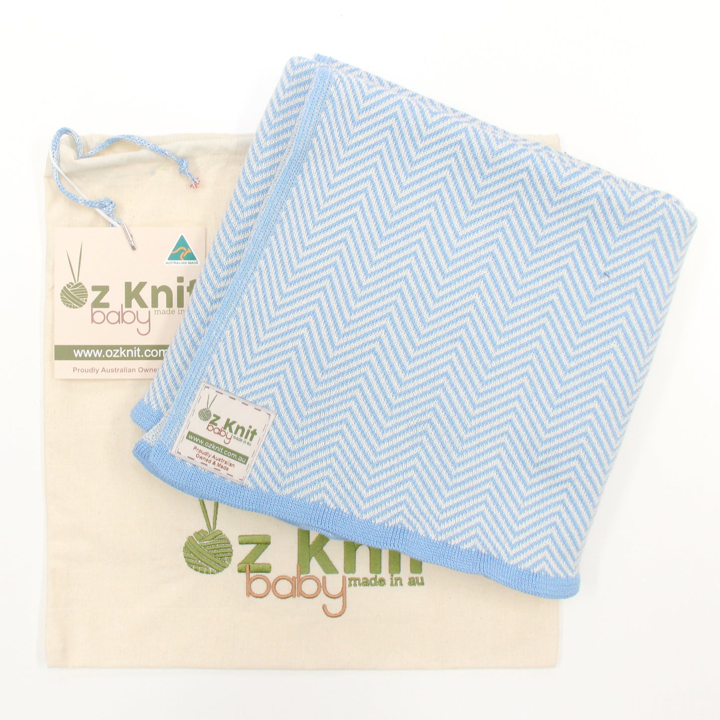 Herringbone Baby Blanket
